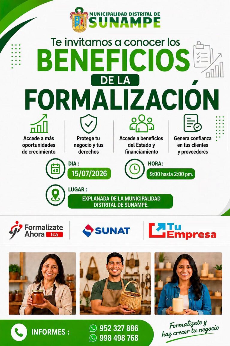 Beneficios de la Formalizacion