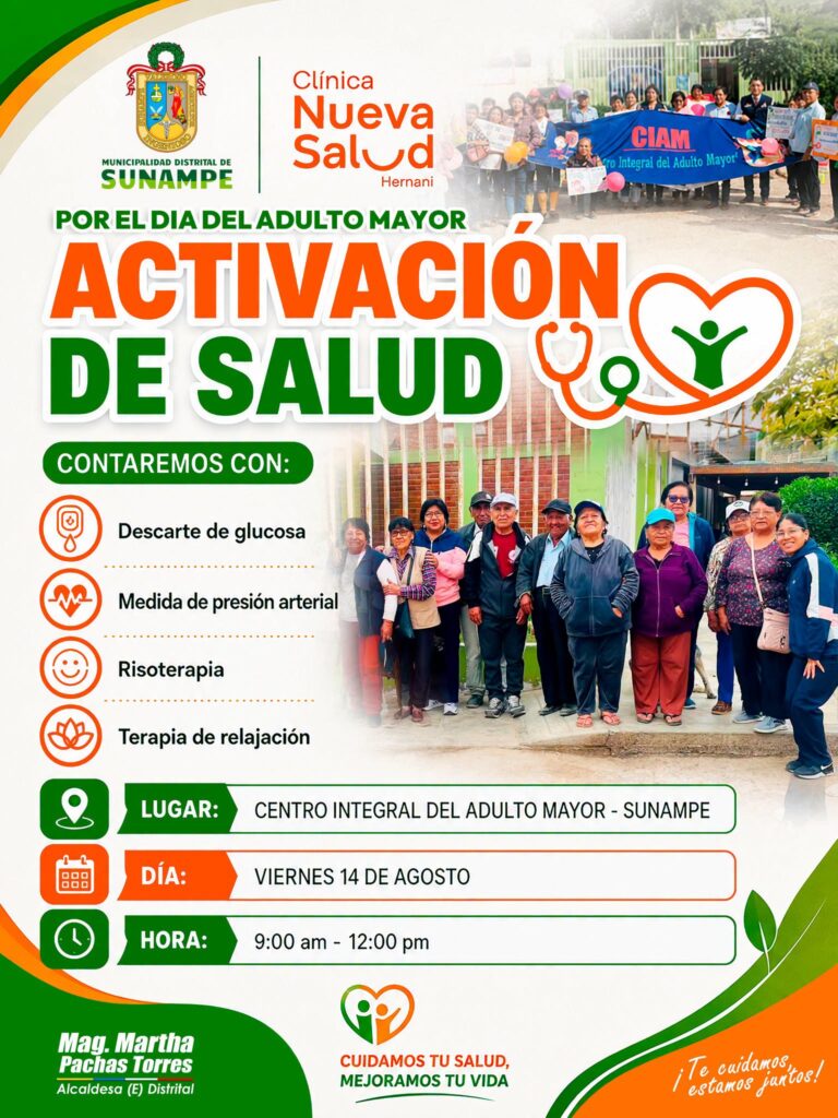 Activación de la Salud - Adultos Mayores