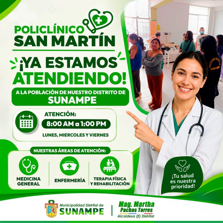 Policlinico San Martin - Ya estamos atendiendo