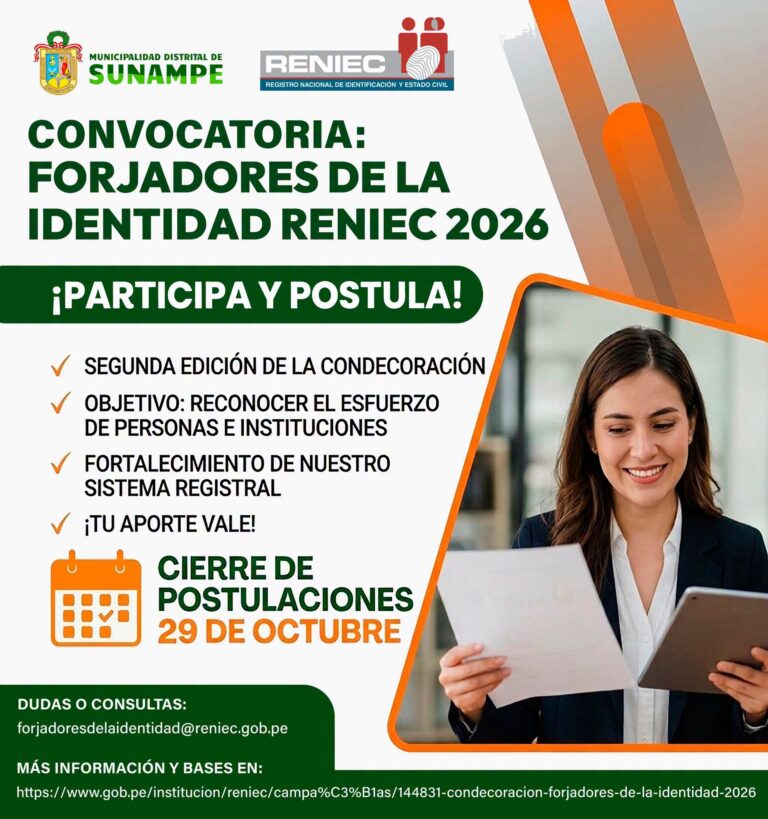 Forjadores de la Identidad RENIEC